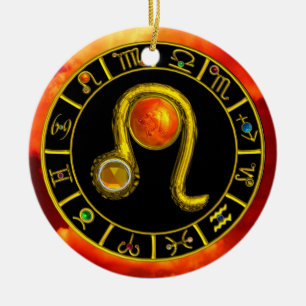Ornamento De Cerâmica Ouro do TOPÁZIO do AMARELO da JÓIA do ANIVERSÁR