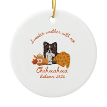 Outono Chihuahua Hygge