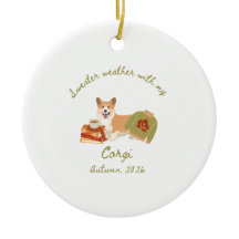 Outono Corgi Hygge 