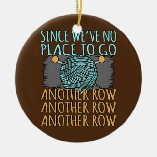 Ornamento De Cerâmica Outro Crochet Crocheter-Crocheter-de-Corda