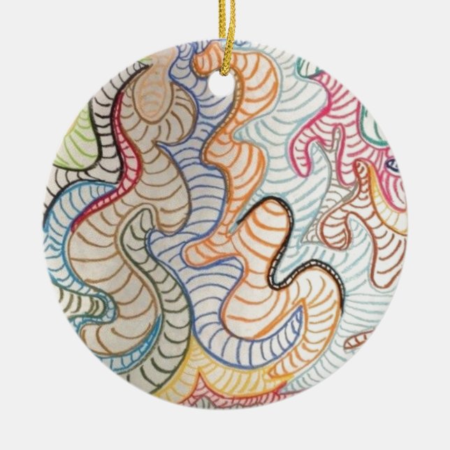 Ornamento De Cerâmica outros aleatórios (Frente)