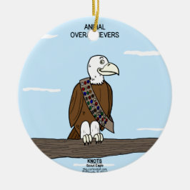 Ornamento De Cerâmica Overachievers animais