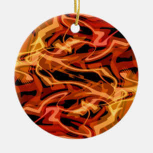 Ornamento De Cerâmica Ovos e Pimentos sachados