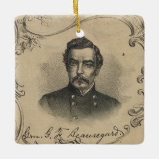 Ornamento De Cerâmica P.G.T. Beauregard