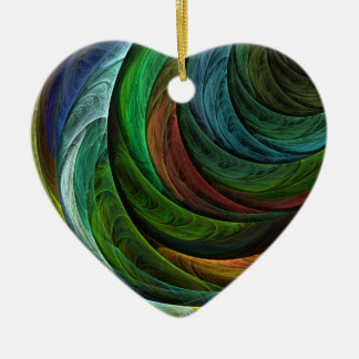 Ornamento De Cerâmica Padrão de Abstrato de Arte Moderna com Glória de C