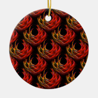 Ornamento De Cerâmica Padrão de Arte Abstrata Elegante Boho Moderno Fofo