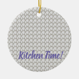 Ornamento De Cerâmica Padrão de colher de uísque e Cozinhar para cozinhe