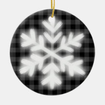 Padrão xadrez cinza preto rústico floco de neve ge