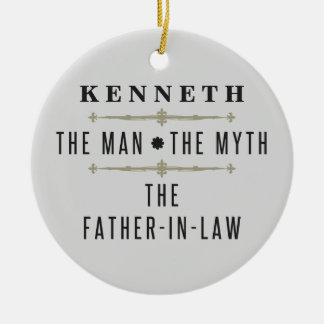 Ornamento De Cerâmica Padre-sogro O Homem O Mito