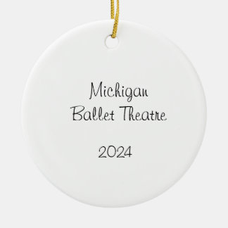 Ornamento De Cerâmica Pai Personalizável de Partido Nutcracker Boy/Fritz