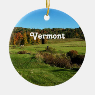 Ornamento De Cerâmica Paisagem de Vermont