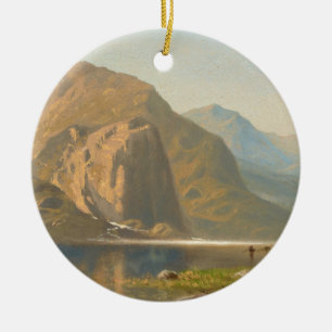 Ornamento De Cerâmica Paisagem majestosa de Yosemite por Albert Bierstad
