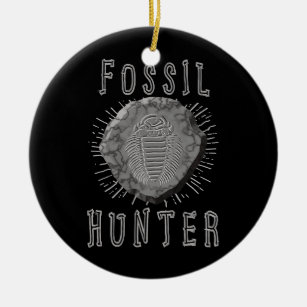 Ornamento De Cerâmica Paleontólogo caçador de fósseis Fósseis