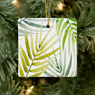 Ornamento De Cerâmica Palmas sombrias