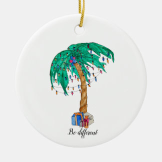 Ornamento De Cerâmica palmeira de Natal