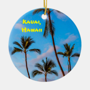 Ornamento De Cerâmica Palmeiras de Kauai
