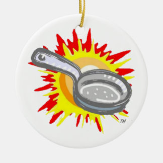 Ornamento De Cerâmica Panela de Fragmentação Panorâmica