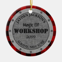 Papai noel Auxiliar Caverna Shman Do Workshop