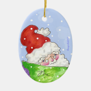 Ornamento De Cerâmica papais noeis
