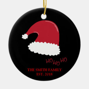 Ornamento De Cerâmica Papais noeis De Natal Engraçados Estabeleceram Orn