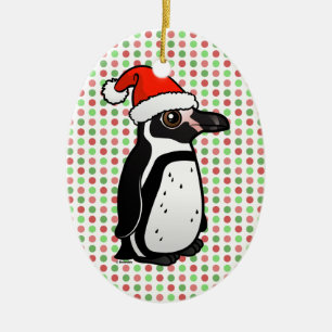 Ornamento De Cerâmica Papais noeis Humboldt Penguin