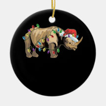 Papais noeis Rhino Natal Luzes Rhino Natal