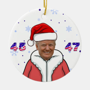 Ornamento De Cerâmica Papais noeis T 45-47