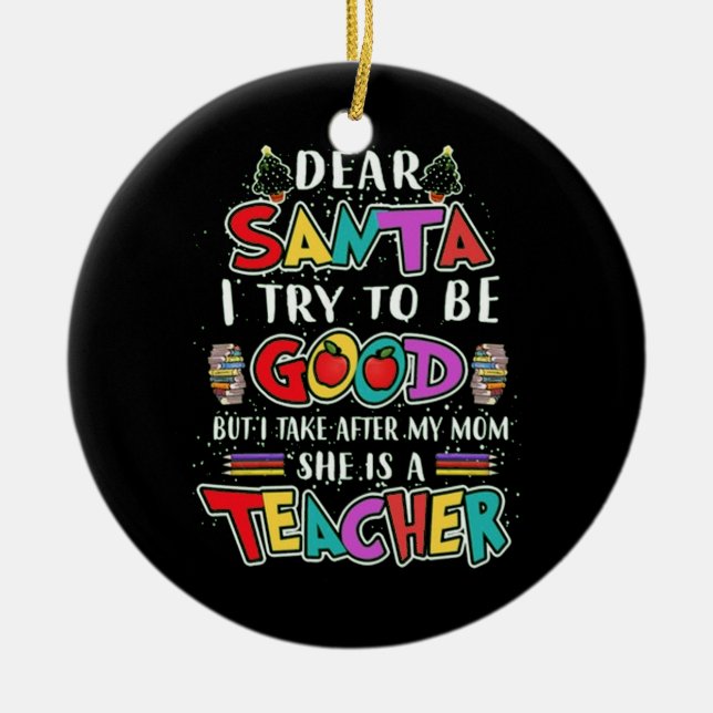 ORNAMENTO DE CERÂMICA PAPAIS NOEIS TEM UM BARTENDER FÁCIL (Frente)