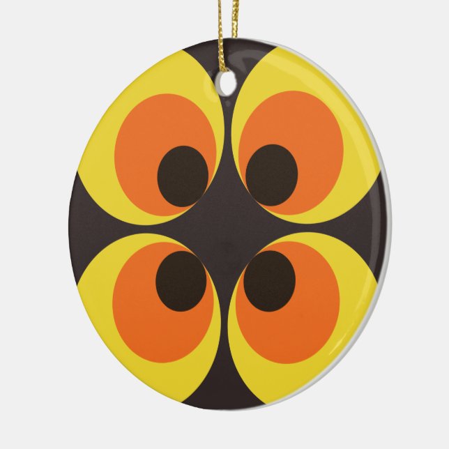 Ornamento De Cerâmica Papel de parede 70s (Esquerda)