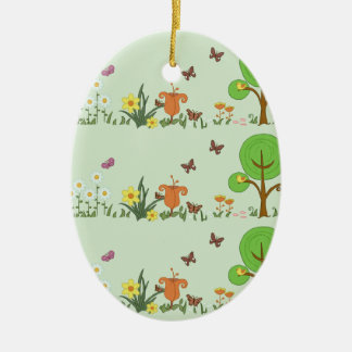 Ornamento De Cerâmica Papierfrühling