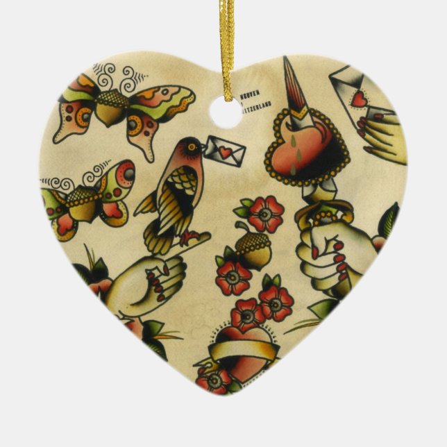 Ornamento De Cerâmica papigland (Frente)