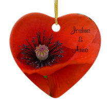 Papoila Vermelha Personalizada