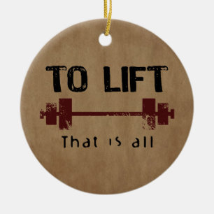 Ornamento De Cerâmica Para levantar o Bodybuilding