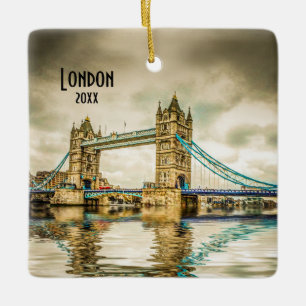 Ornamento De Cerâmica Para possuir a lembrança do viagem de Londres
