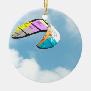 ORNAMENTO DE CERÂMICA PARAGLIDING