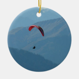 Ornamento De Cerâmica Parapente suíço