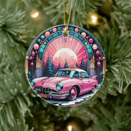 Ornamento De Cerâmica Parede de Vidro Mantido Cerâmico Cerâmico Rosa