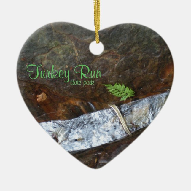 Ornamento De Cerâmica Parque estadual do funcionamento de Turquia (Frente)