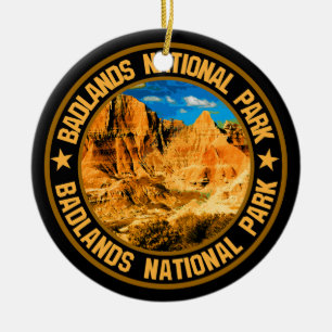 Ornamento De Cerâmica Parque Nacional Badlands