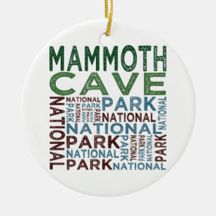 Ornamento De Cerâmica Parque nacional da caverna gigantesca