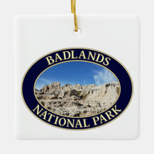 Ornamento De Cerâmica Parque Nacional das Badlands, Dakota do Sul
