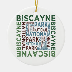 Ornamento De Cerâmica Parque nacional de Biscayne