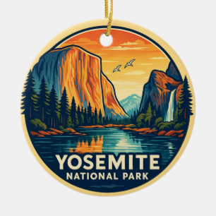 Ornamento De Cerâmica Parque Nacional de Yosemite
