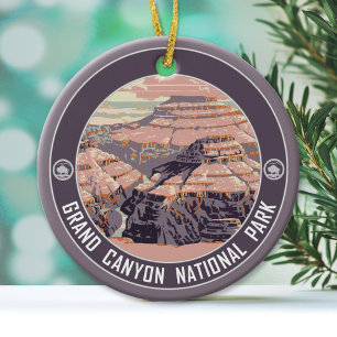 Ornamento De Cerâmica Parque Nacional Grand Canyon Souvenir