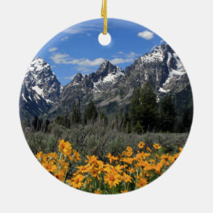 Ornamento De Cerâmica Parque Nacional Grand Teton