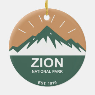 Ornamento De Cerâmica Parque Nacional Zion