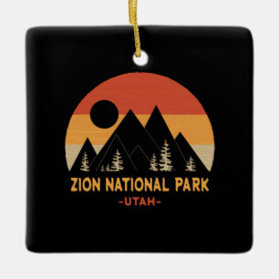 Ornamento De Cerâmica Parque Nacional Zion