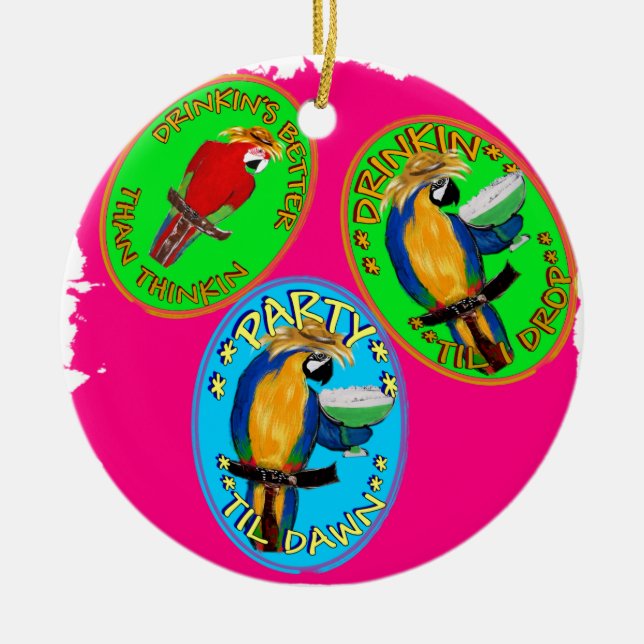 ORNAMENTO DE CERÂMICA PARRÓGIOS (Frente)