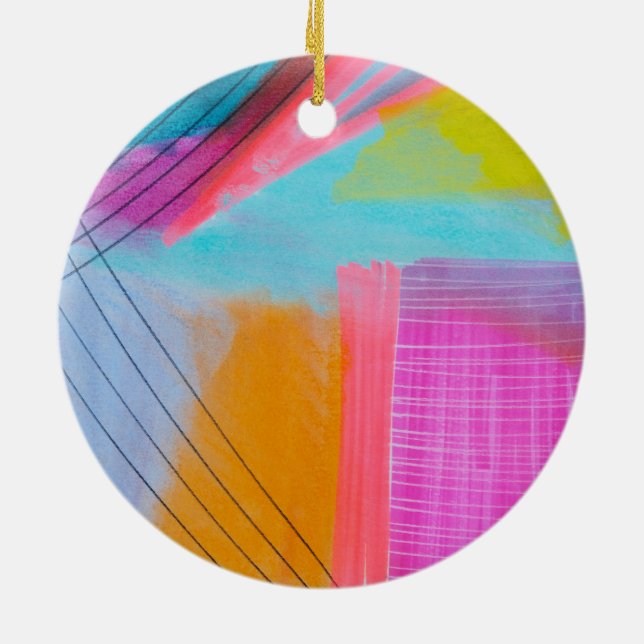 Ornamento De Cerâmica Parte em uma caixa (Traseira)