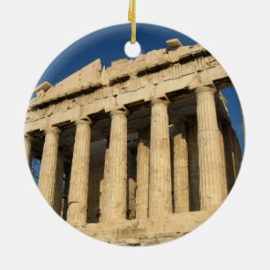 Ornamento De Cerâmica Partenon Acrópole em Atenas